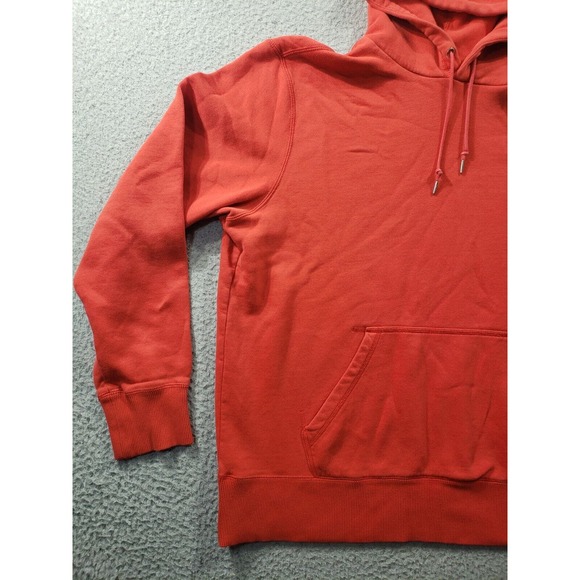 Nike Hoodie Men's XL Extra Large Red Fleece Pullover Center Check Sweatshirt - Picture 2 of 11